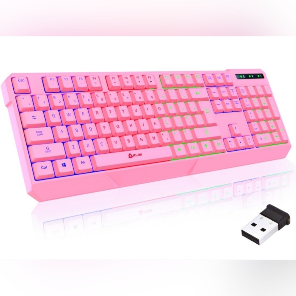 KLIM Chroma Wireless Gaming Keyboard RGB
